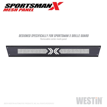Westin Automotive 15-C F150/14-C TUNDRA SPORTSMAN X MESH PANEL GRILL TEXTURED BLACK 40-13025